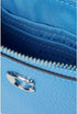 COACH Small Wristlet - CH818 Pool (Blue) Polished Pebble Leather $95